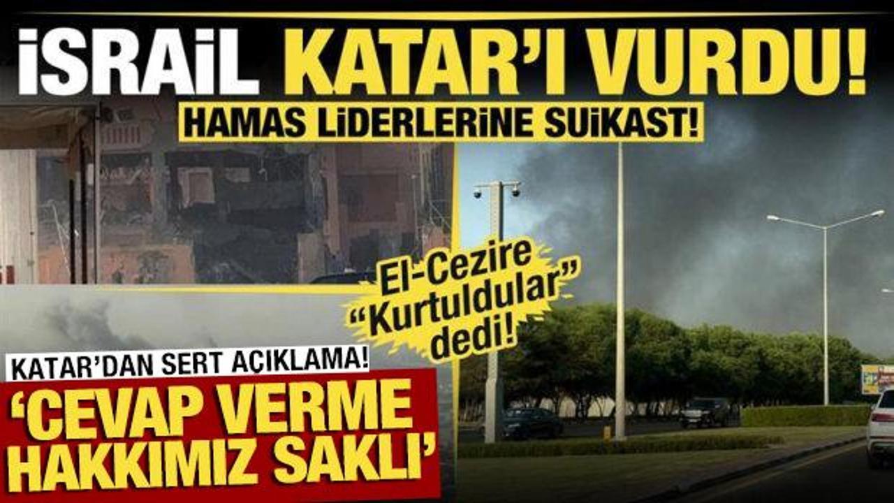 Son dakika...Hamas liderlerine suikast! El-Cezire: "Kurtuldular" dedi!