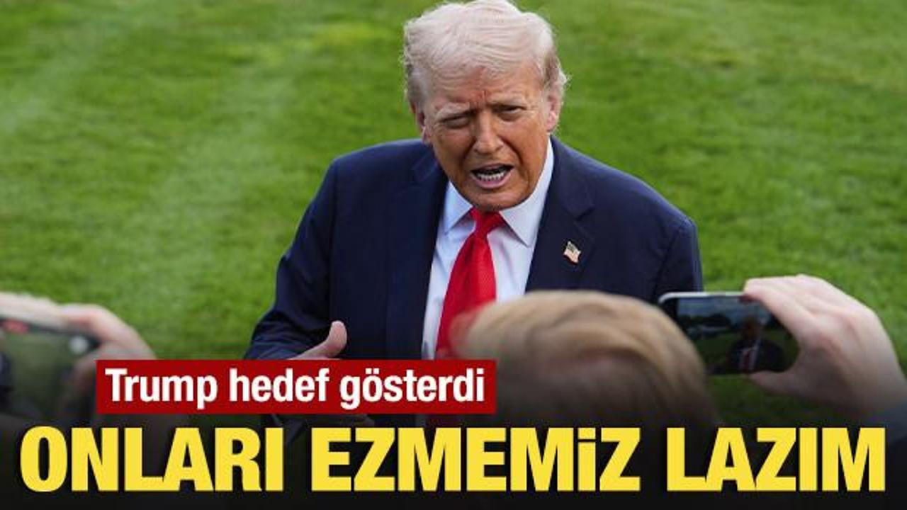 Trump, Filistin destekçisi sol grupları hedef aldı: Ezmemiz gerekiyor!