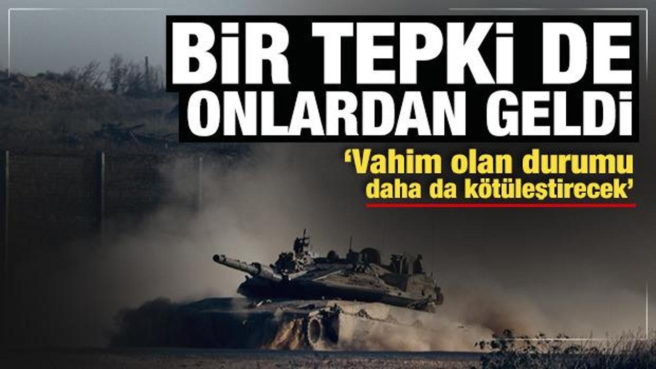 AB'den İsrail'in kara saldırısına sert tepki