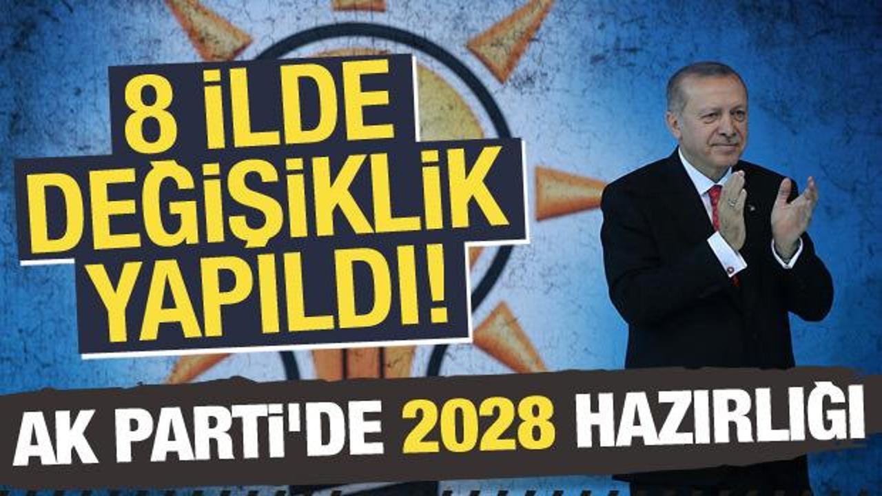 AK Parti'de 8 ilde görev değişikliği