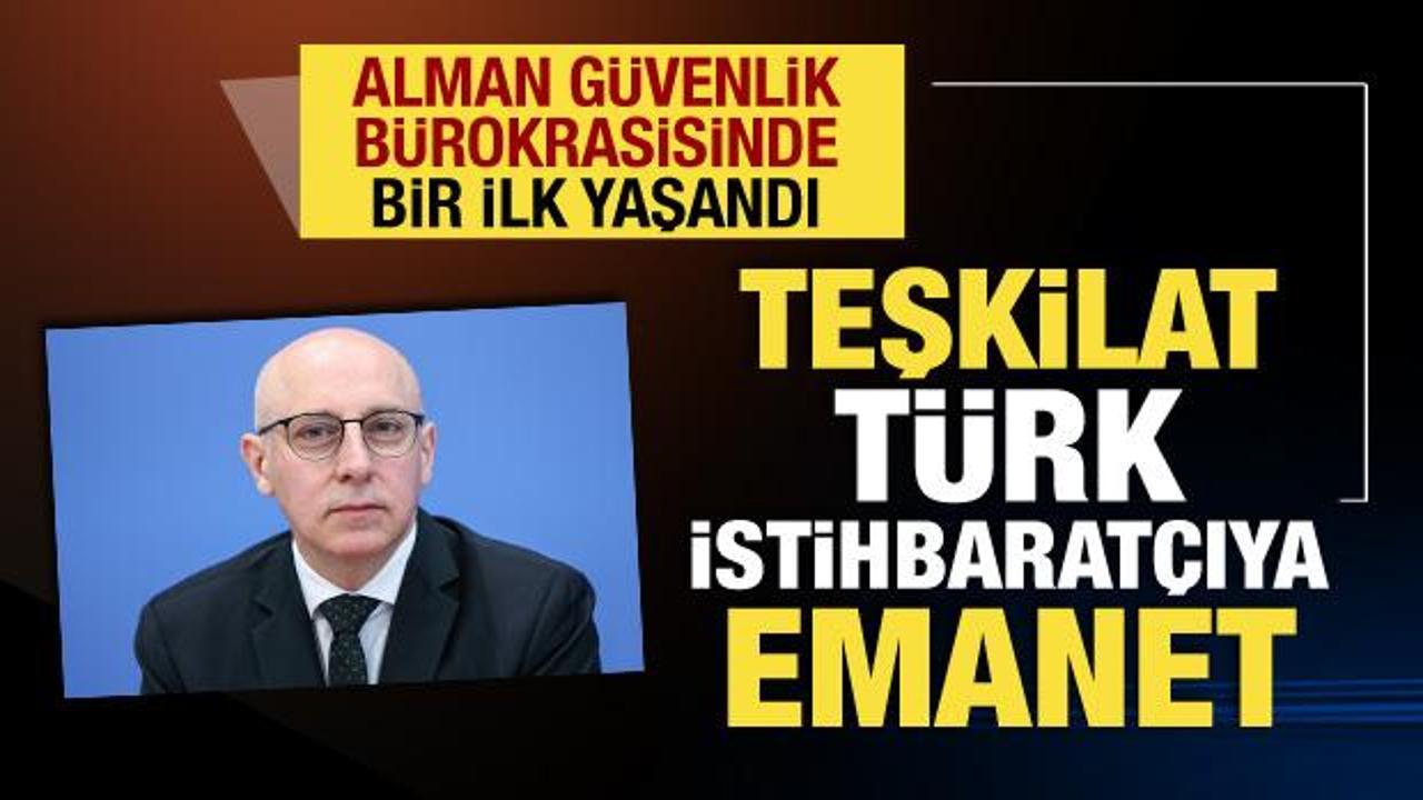 Almanya, istihbaratın başına bir Türk'ü atadı