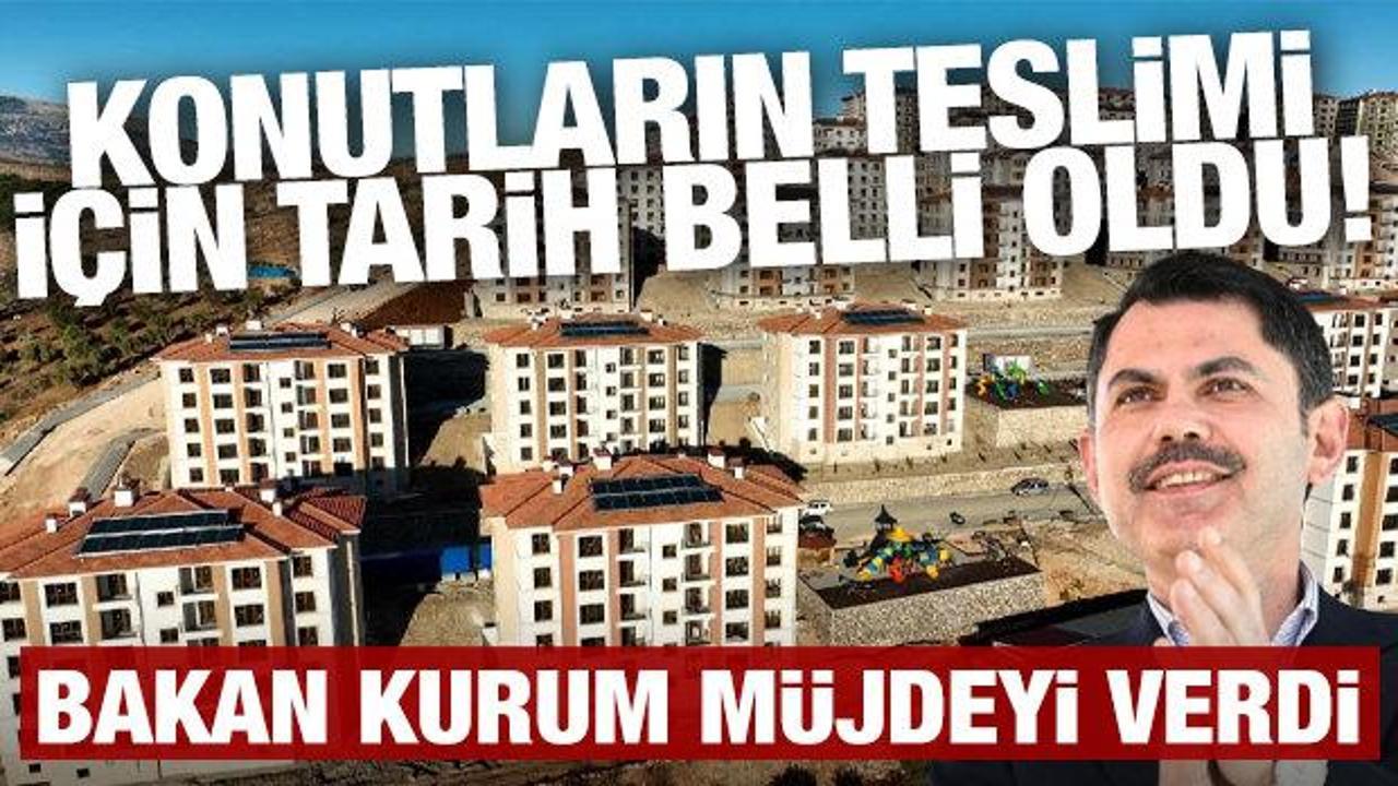 Bakan Kurum: Evlerimizi 1 yıl i&ccedil;erisinde teslim edeceğiz!