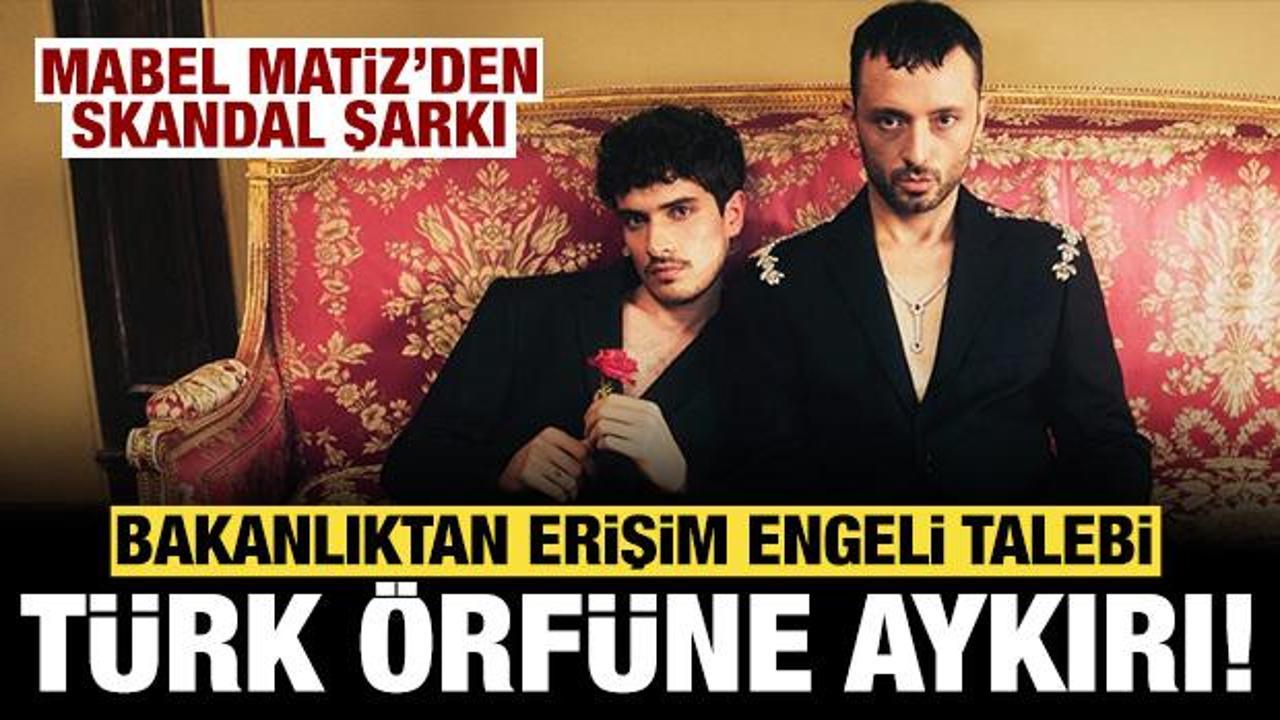 Bakanlıktan Mabel Matiz’in 'Perperişan' şarkısına erişim engeli talebi