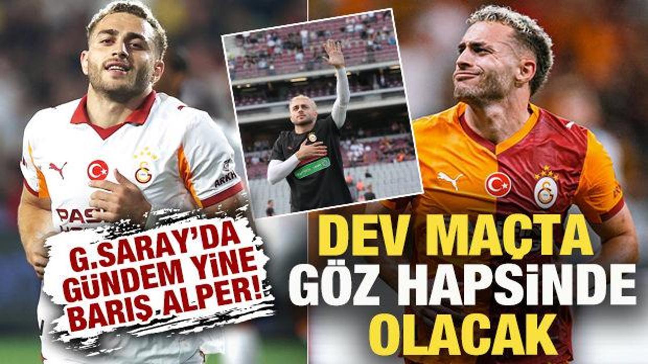 Barış Alper Yılmaz g&uuml;ndemden d&uuml;şm&uuml;yor! Frankfurt ma&ccedil;ında 'g&ouml;z hapsinde' olacak