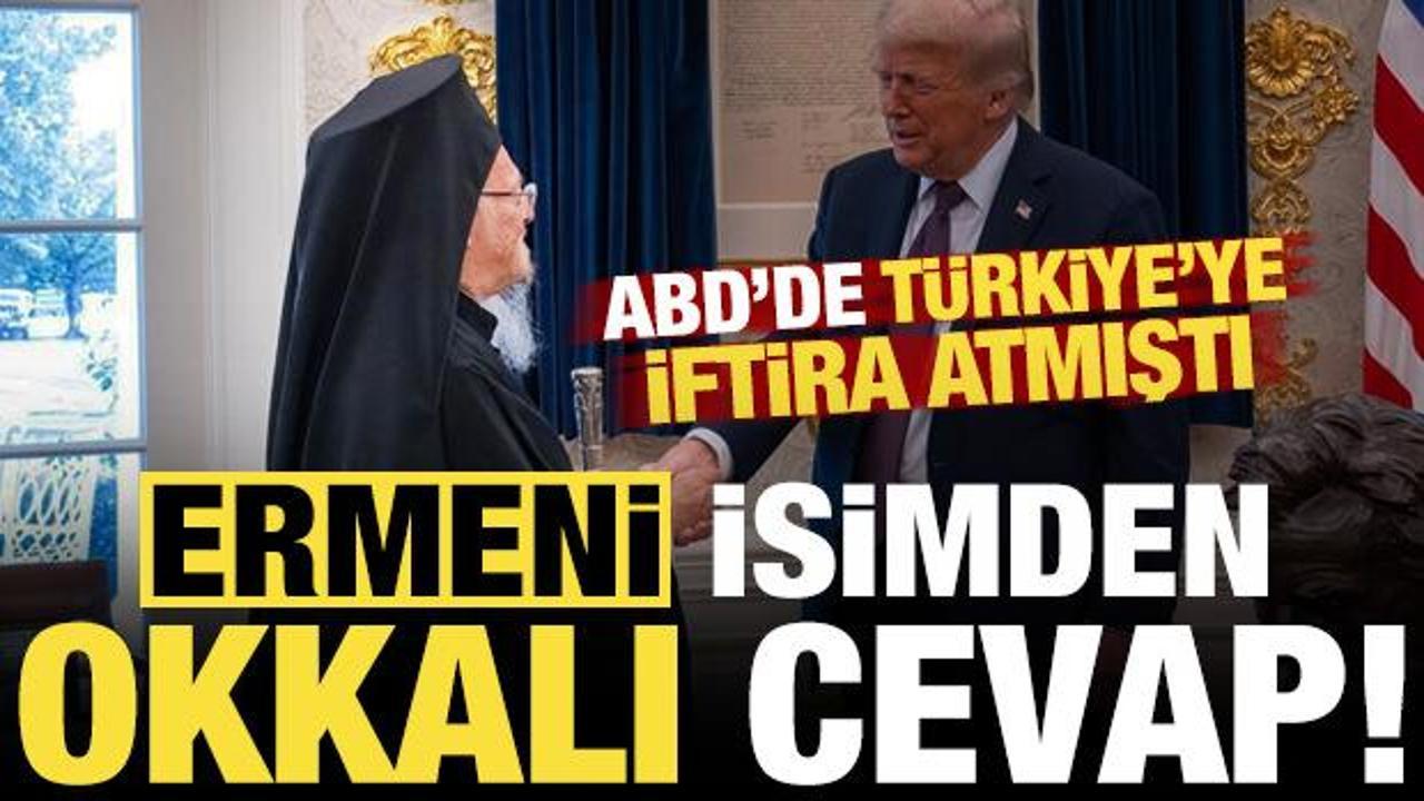 Bartholomeos'un T&uuml;rkiye iftirasına, Ermeni isimden okkalı cevap!