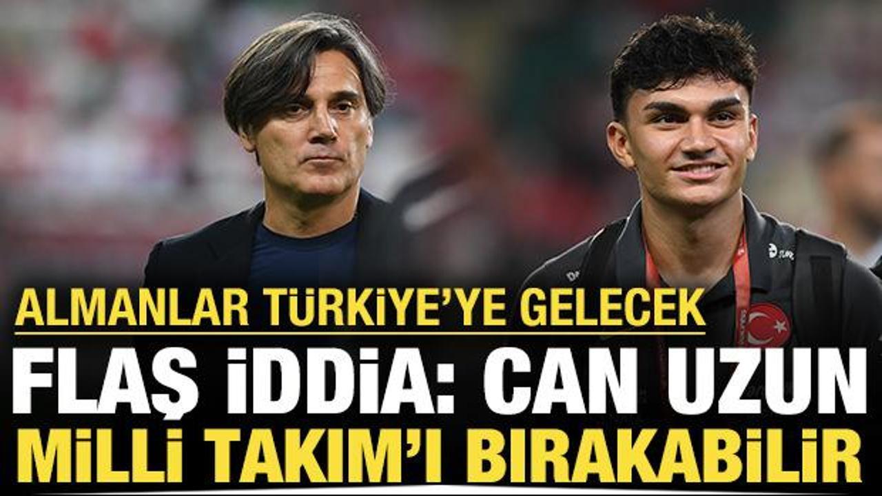 Can Uzun Milli Takım'ı bırakabilir: Almanlar T&uuml;rkiye'ye geliyor