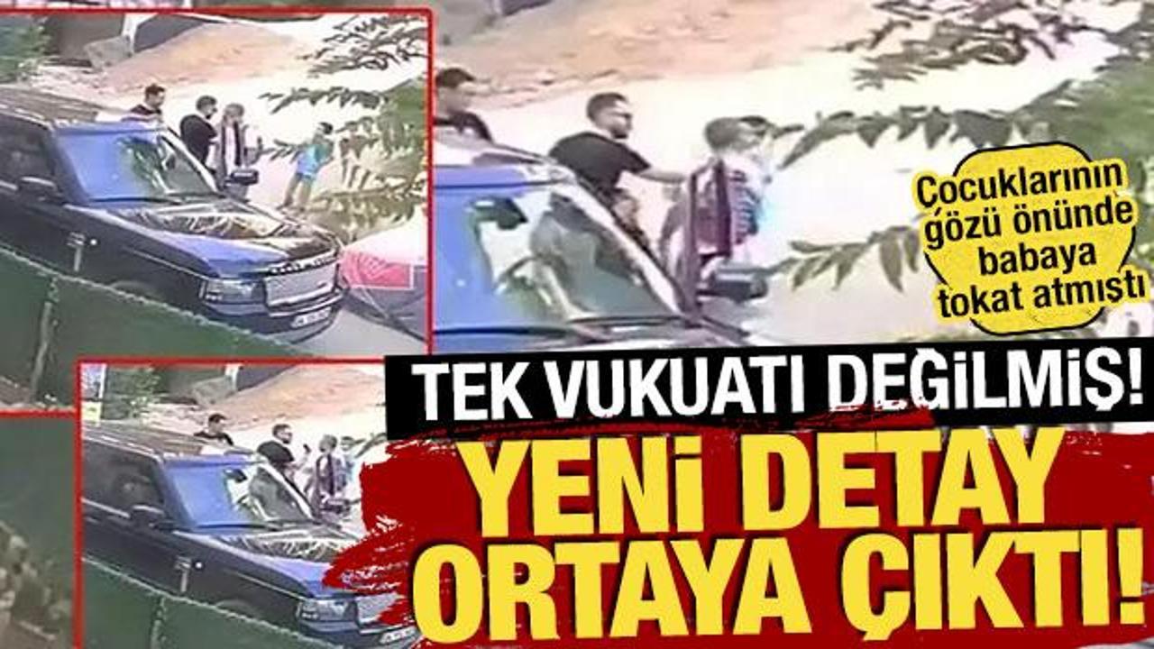 &Ccedil;ocuklarının g&ouml;z&uuml; &ouml;n&uuml;nde babaya tokat atmıştı! Yeni detay ortaya &ccedil;ıktı