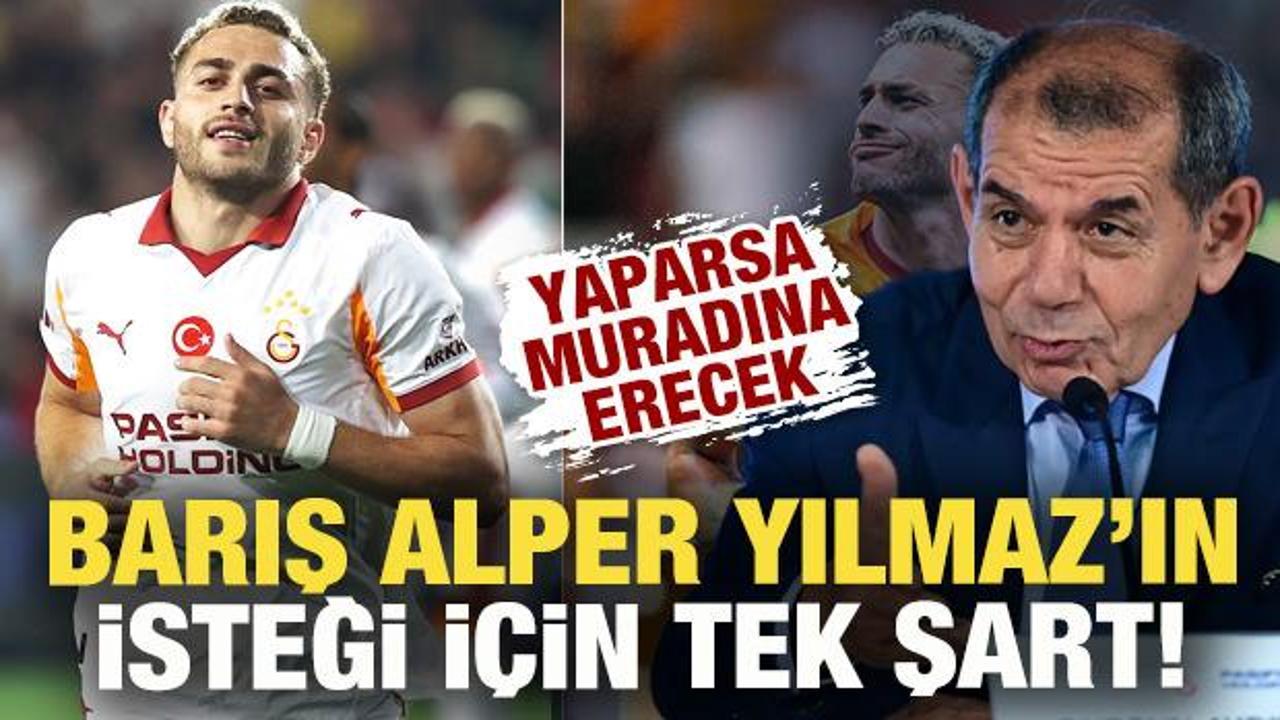 Dursun &Ouml;zbek, Barış Alper Yılmaz'ın isteği i&ccedil;in şart koştu! Yaparsa muradına erecek