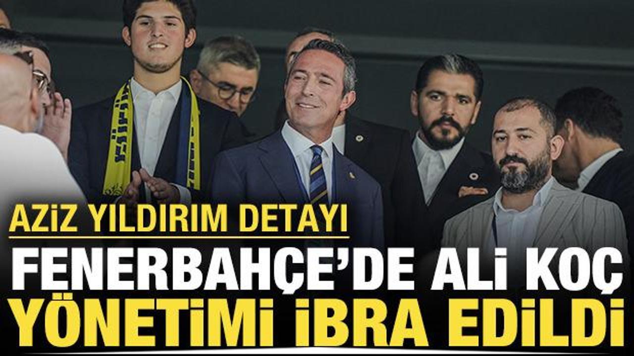 Fenerbah&ccedil;e'de Ali Ko&ccedil; y&ouml;netimi ibra edildi! Trib&uuml;nler tek sesle stadı inletti