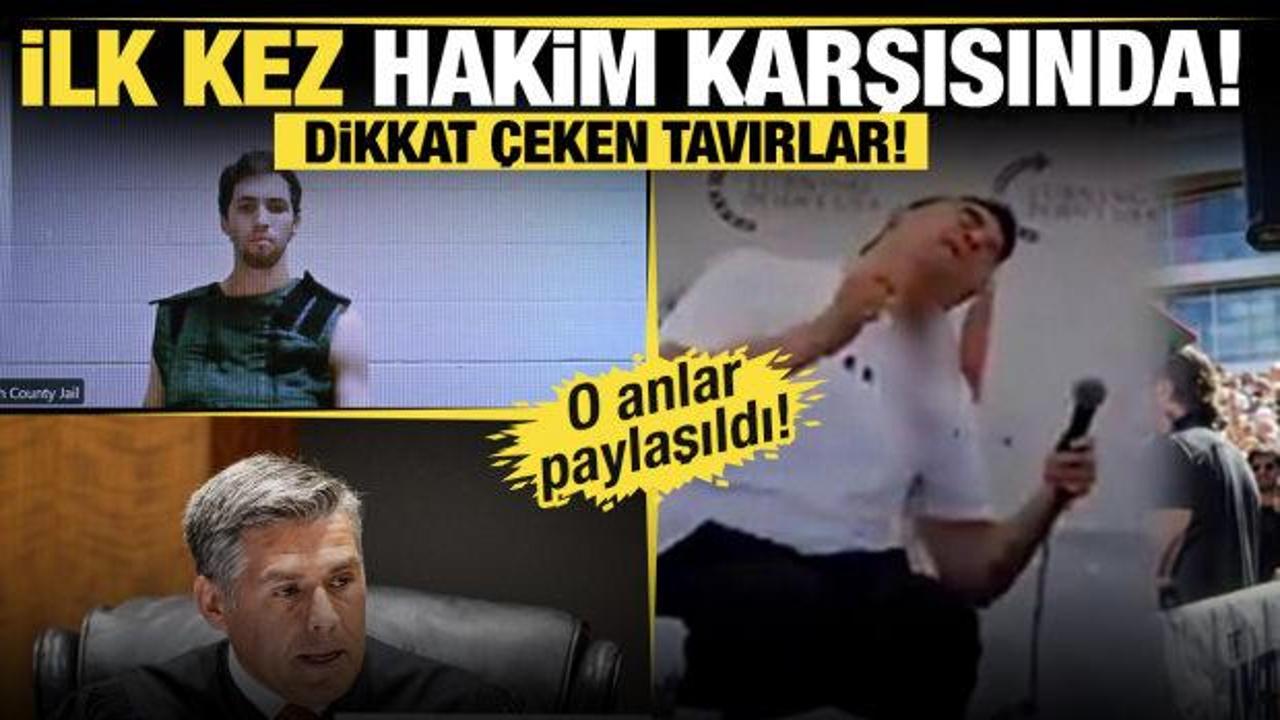 Kirk suikastı suçlusuydu...Robinson ilk kez hakim karşısında!