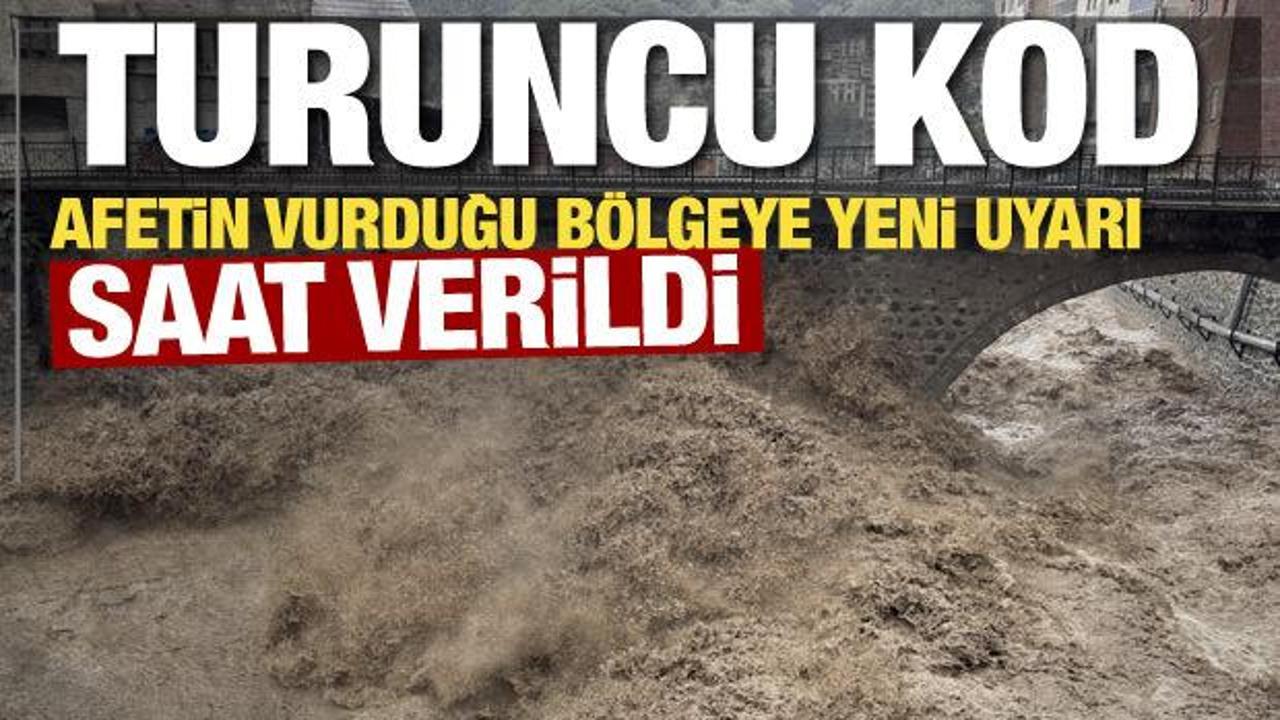 Meteoroloji'den 4 ilde turuncu alarm! Kuvvetli yağışlar s&uuml;recek: Sel ve heyelana dikkat!