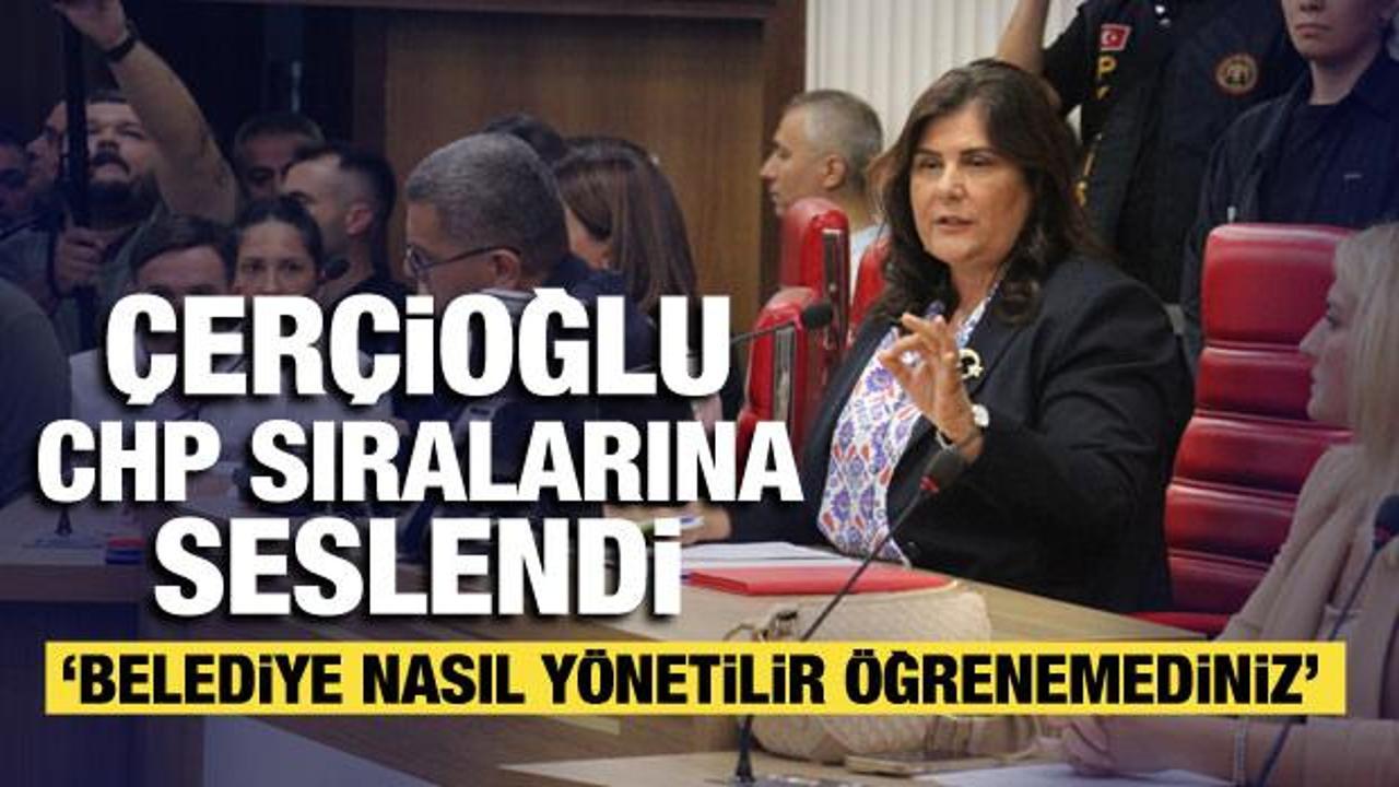 &Ouml;zlem &Ccedil;er&ccedil;ioğlu'ndan CHP'li isme sert s&ouml;zler: Nasıl belediye y&ouml;netilir &ouml;ğrenememişsiniz