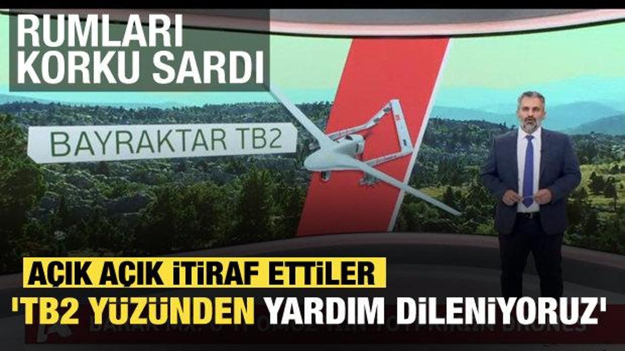 Rumları TB2 korkusu sardı: 'Savunmasızız' manşetleri g&uuml;ndemde...