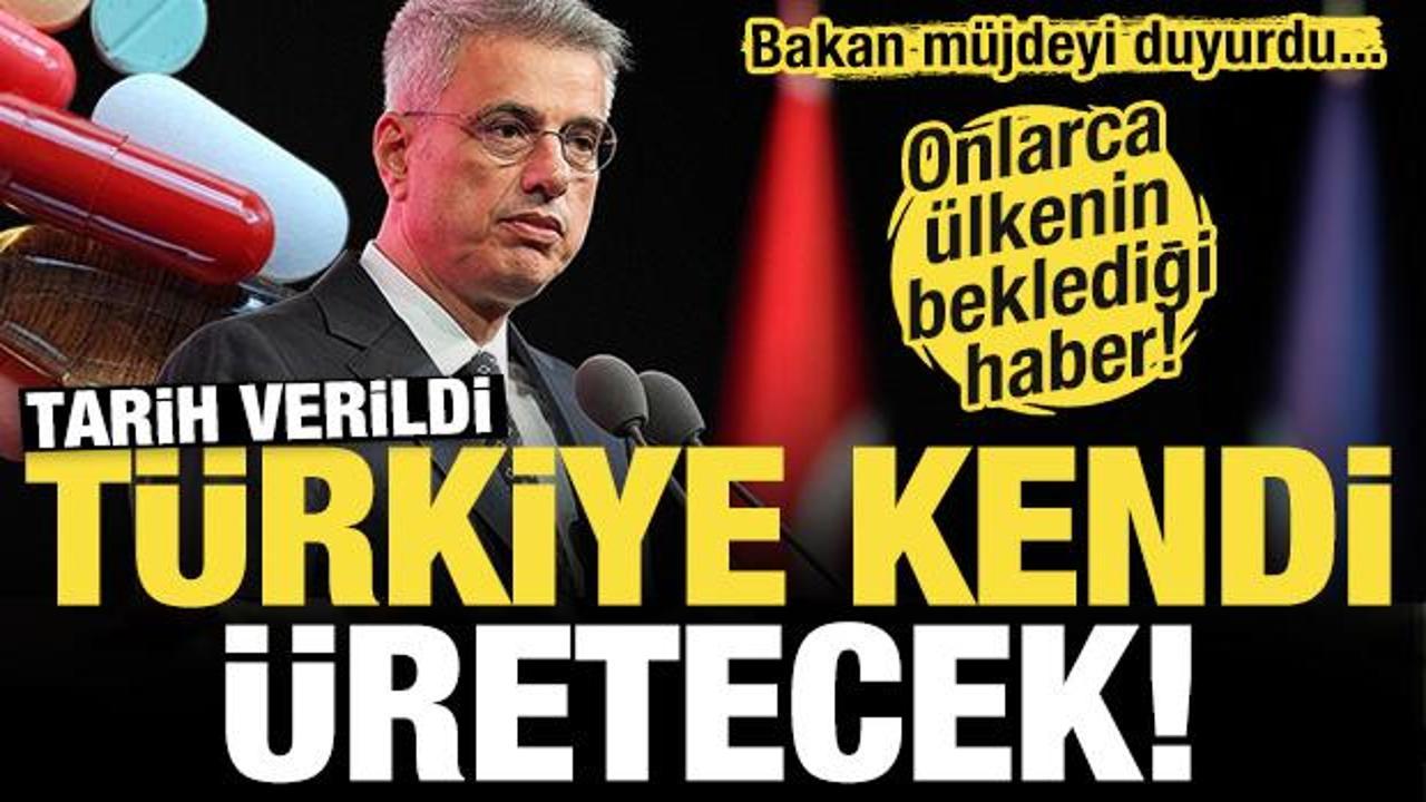 Sağlık Bakanı Memişoğlu duyurdu: Türkiye kendi SMA ilacını üretecek