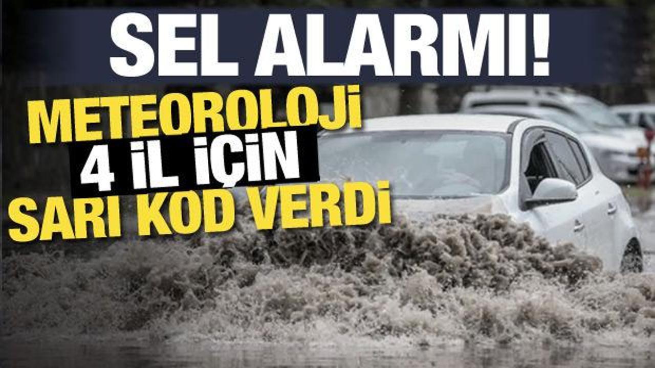 Sel, dolu, fırtına... &Ccedil;ok kuvvetli bastıracak! Meteoroloji 4 ili &ouml;zellikle uyardı