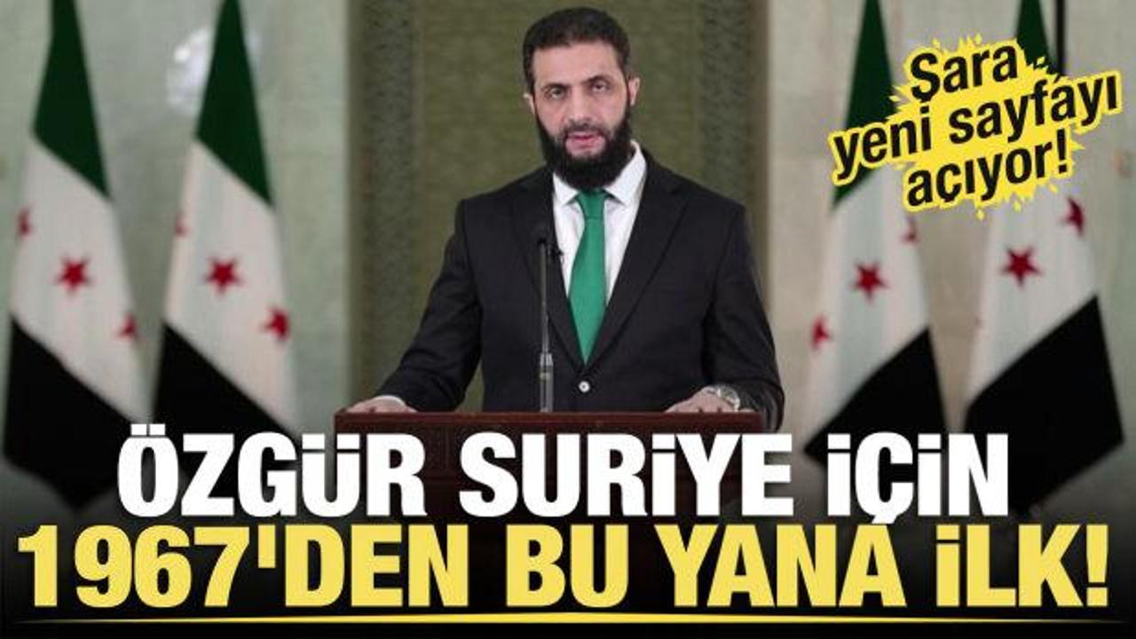 Son dakika...58 yıl sonra bir ilk.... Şara, BM kürsüsünden hitap edecek!