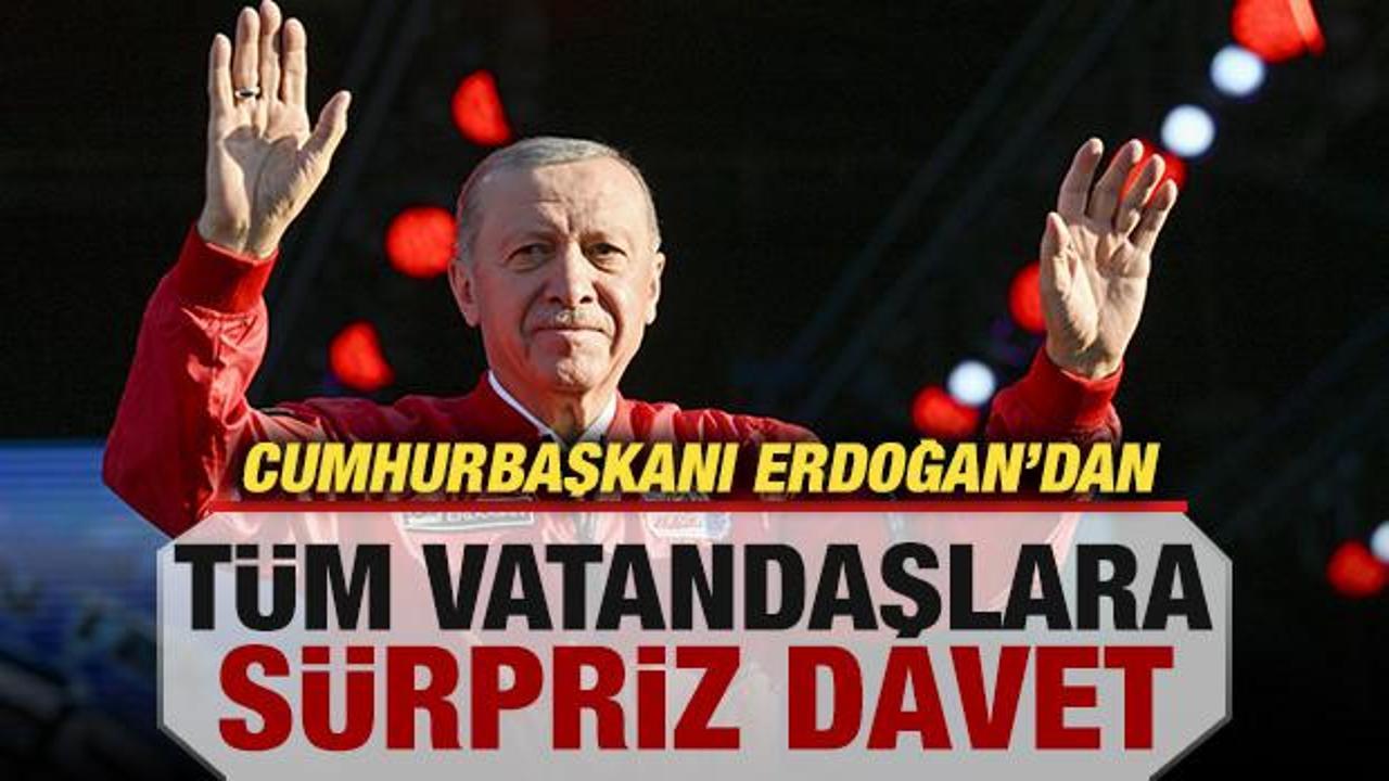 Son dakika: Erdoğan'dan t&uuml;m vatandaşlara s&uuml;rpriz TEKNOFEST daveti!