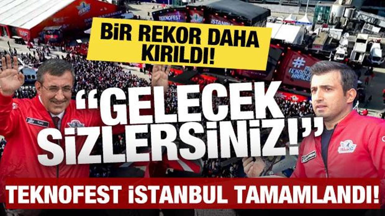 TEKNOFEST İstanbul tamamlandı! Bayraktar'dan gençlere çağrı