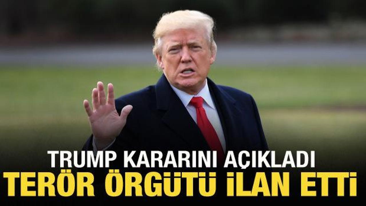 Trump, "Antifa" adlı sol grubunu "ter&ouml;r &ouml;rg&uuml;t&uuml;" ilan etti
