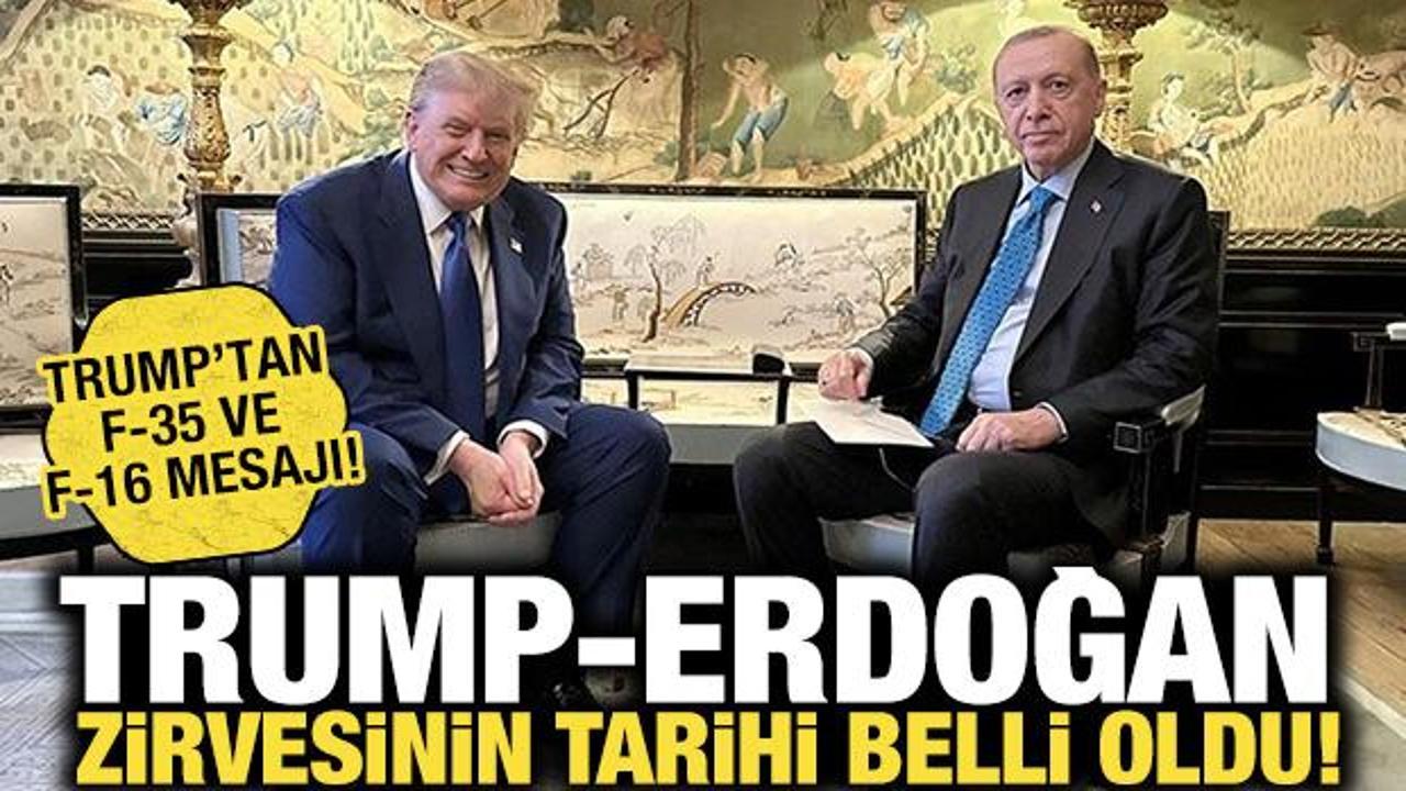 Trump tarih verip duyurdu: Cumhurbaşkanı Erdoğan ABD'ye gidiyor