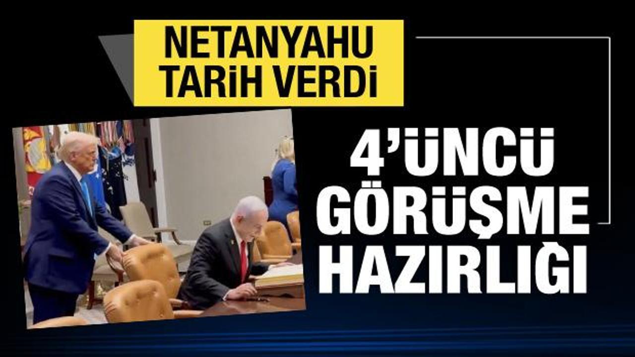 Trump ve Netanyahu 4. kez görüşecek! Tarih verildi