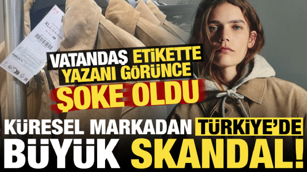 Vatandaş görünce şaşkına döndü! Ünlü markadan Türkiye'de büyük skandal, çığ gibi büyüdü...