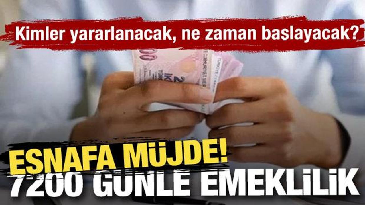 7200 günle emeklilik: Kimler yararlanacak, ne zaman başlayacak?