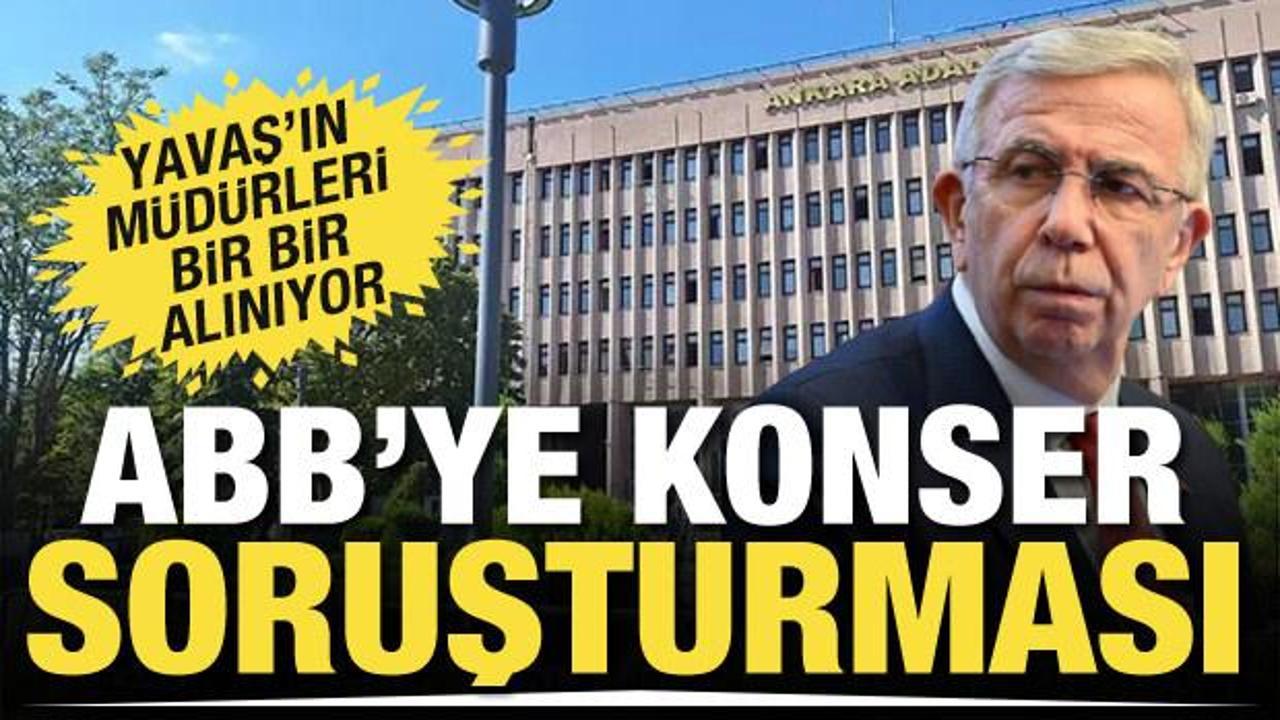 ABB'ye y&ouml;nelik konser soruşturmasında 5 ş&uuml;pheli tutuklandı