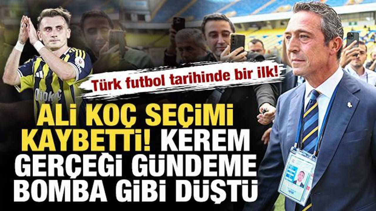 Ali Ko&ccedil; se&ccedil;imi kaybetti! Kerem Akt&uuml;rkoğlu ger&ccedil;eği g&uuml;ndeme bomba gibi d&uuml;şt&uuml;