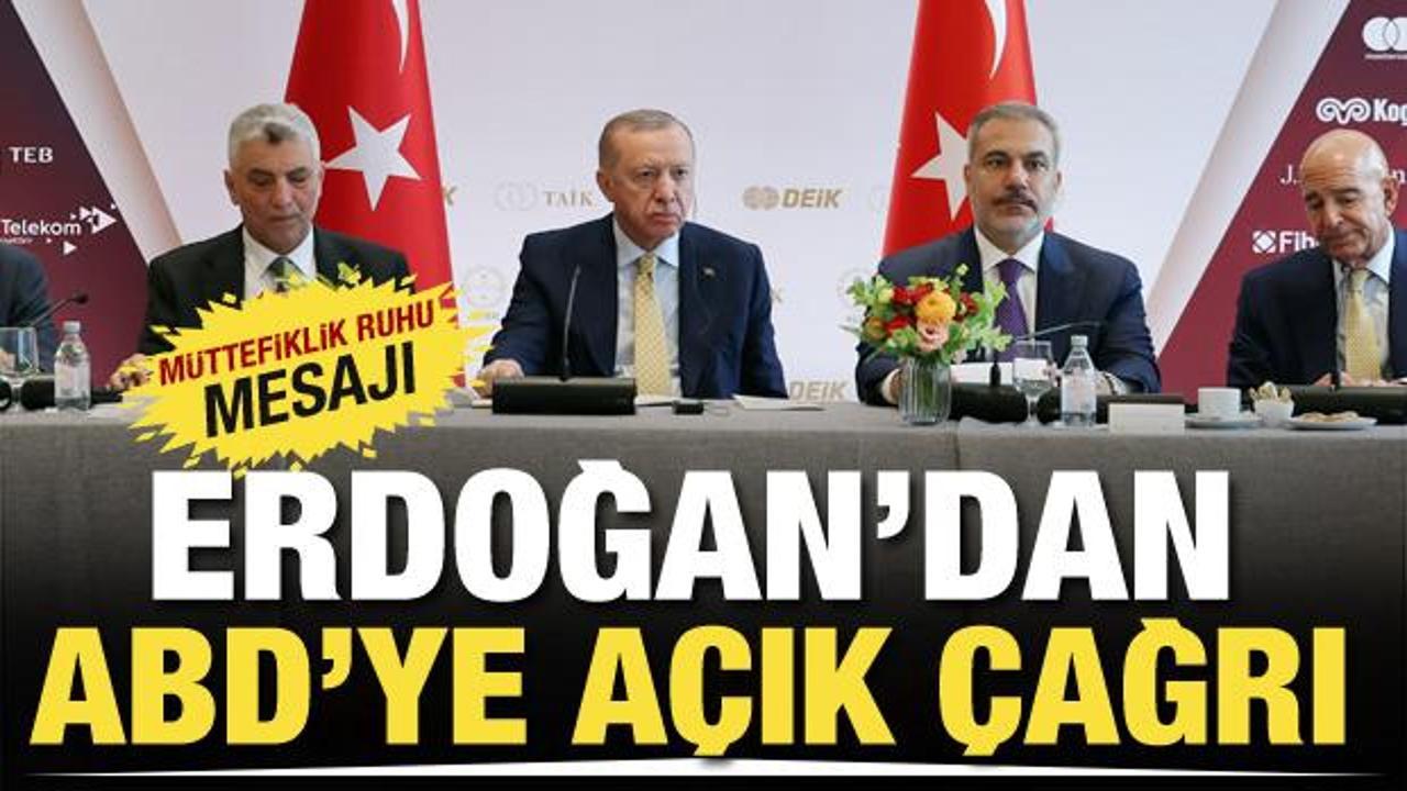 Cumhurbaşkanı Erdoğan ABD'de, T&uuml;rk Yatırım Konferansı'na katıldı