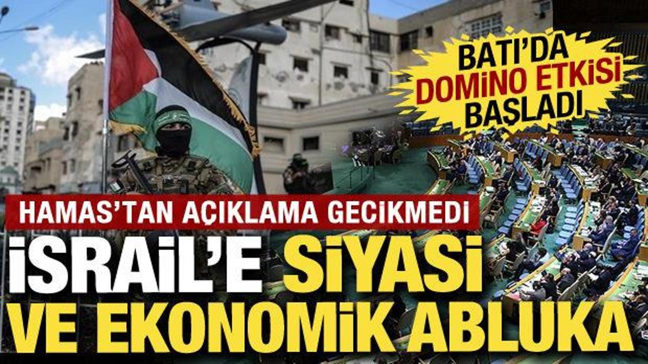 Hamas'tan Filistin'in tanınması sonrası açıklama: Sembolik değil somut adım şart!