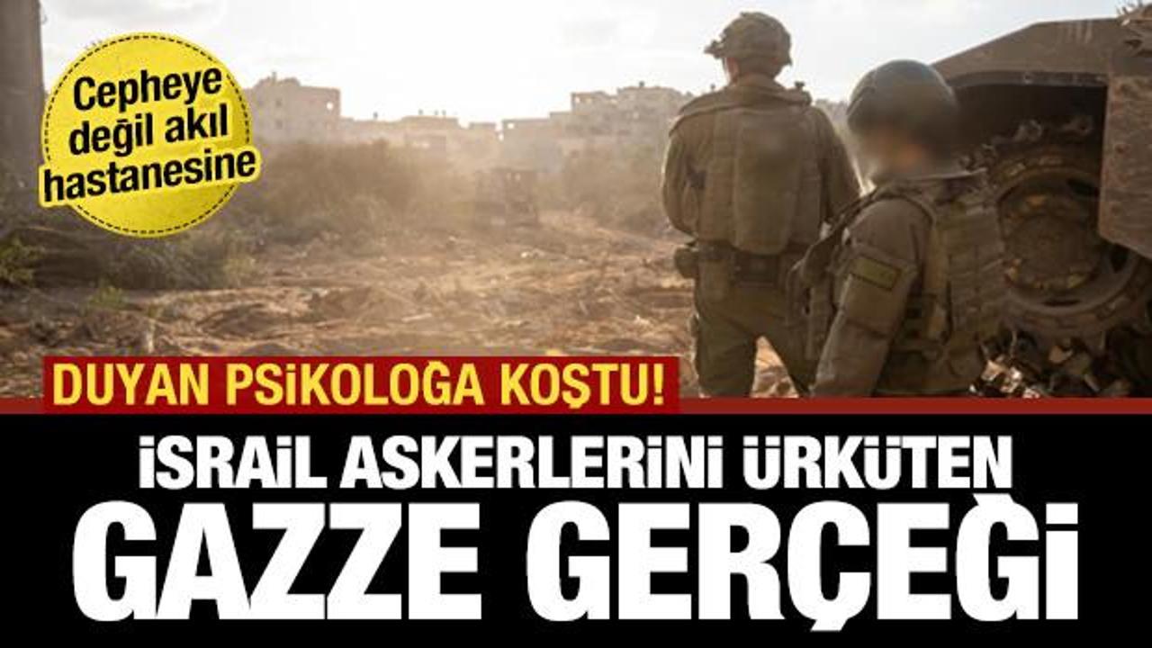 İsrail askerleri Gazze tünellerini duyunca cephe yerine psikoloğa koştu! Ürküten brifing