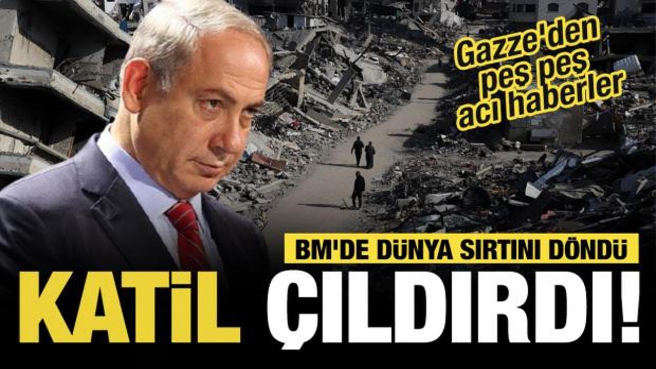 İsrail bir kez daha geceyi kana buladı!