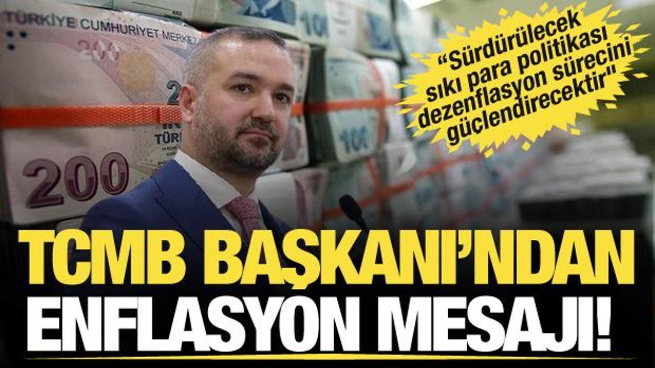 Merkez Bankası Başkanı Karahan'dan sıkı para politikası a&ccedil;ıklaması!