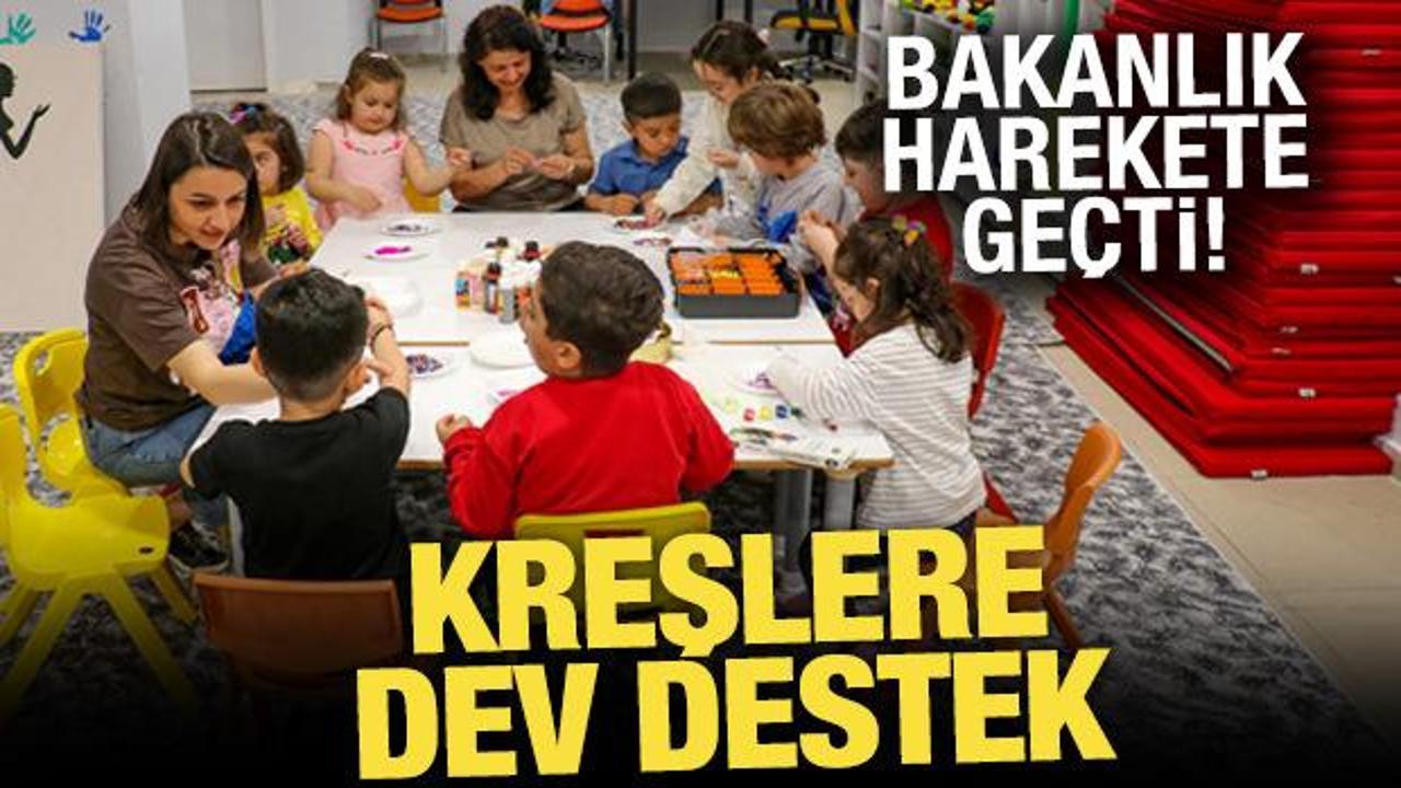 &Ouml;zel kreş ve g&uuml;nd&uuml;z bakımevlerine devlet desteği
