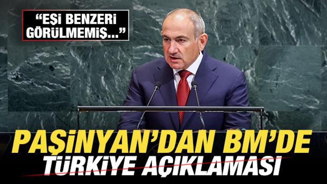 Paşinyan'dan son dakika T&uuml;rkiye a&ccedil;ıklaması: Eşi benzeri g&ouml;r&uuml;lmemiş...