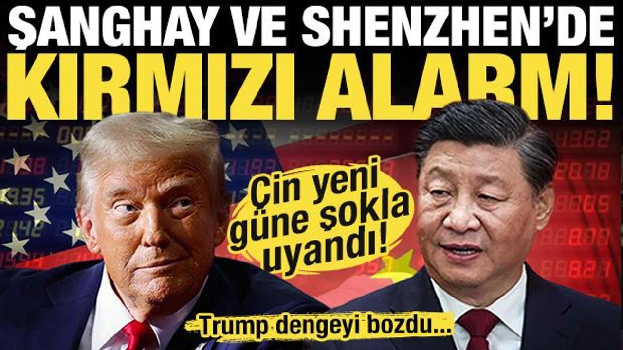Trump'tan Çin'in dengesini bozan hamle! Yeni tarifelerden sonra sert çakıldı...
