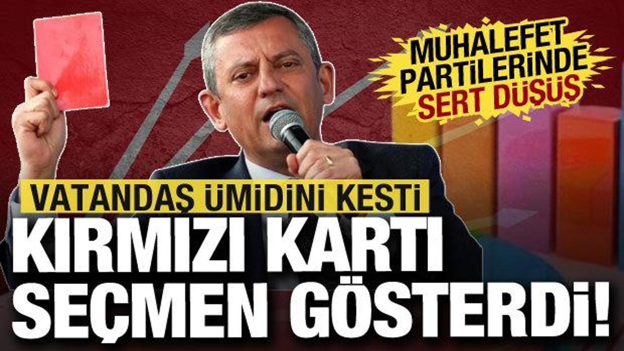 Vatandaş muhalefetten ümidini kesti: Anket sonuçları gerçeği ortaya çıkardı!