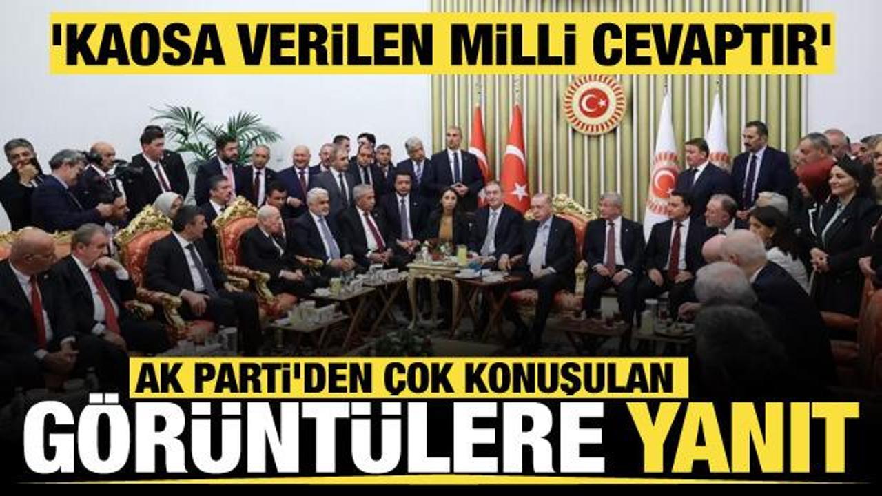 AK Parti Sözcüsü Ömer Çelik meclis açılışına dikkat çekti: Kaosa verilen milli cevaptır