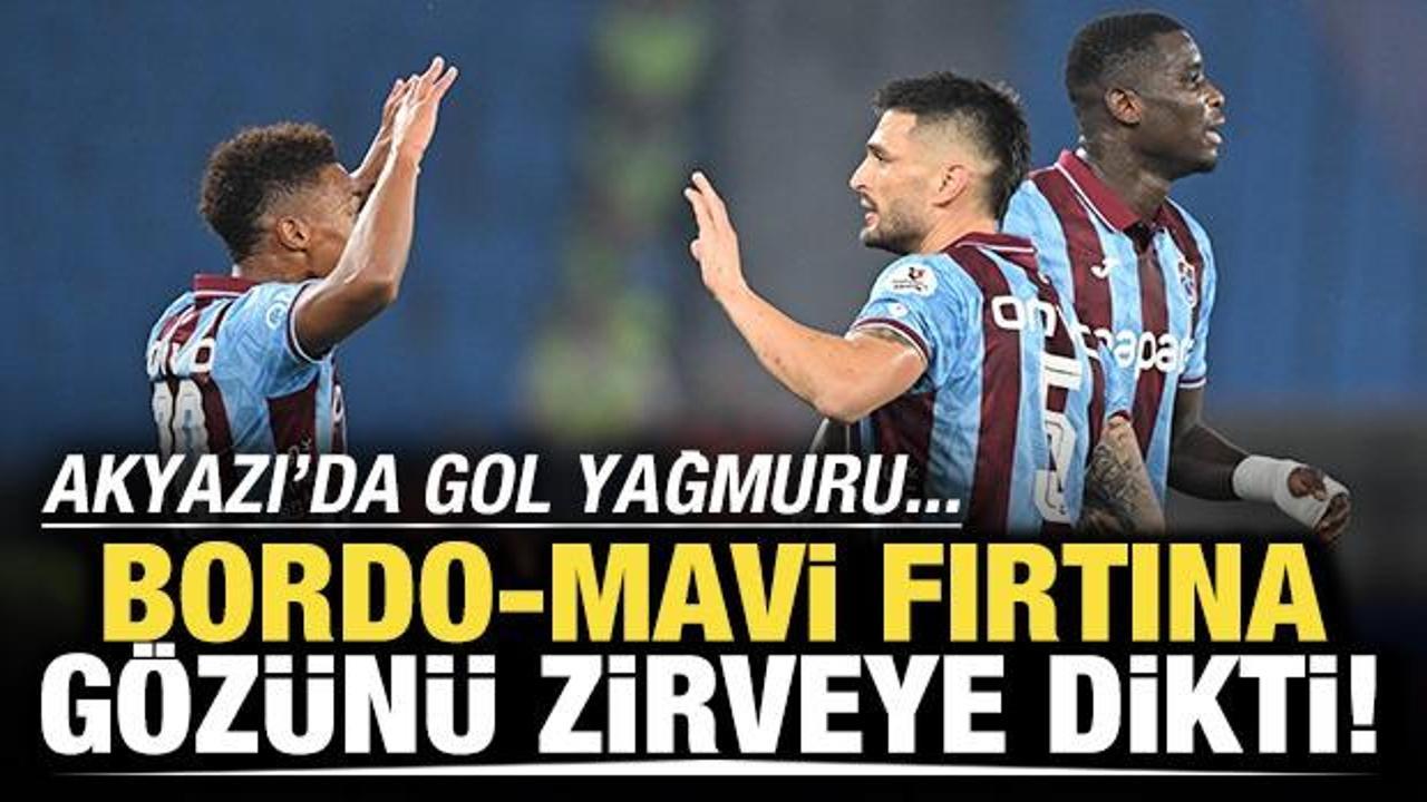 Akyazı'da 3 gollü galibiyet! Fırtına gözünü zirveye dikti