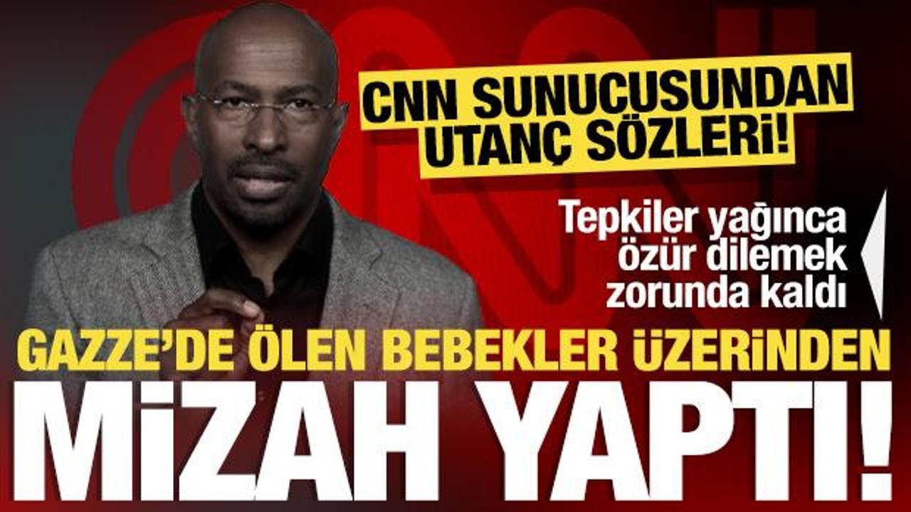 CNN sunucusundan utanç sözler: Gazzeli ölü bebekler üzerinden mizah yaptı!