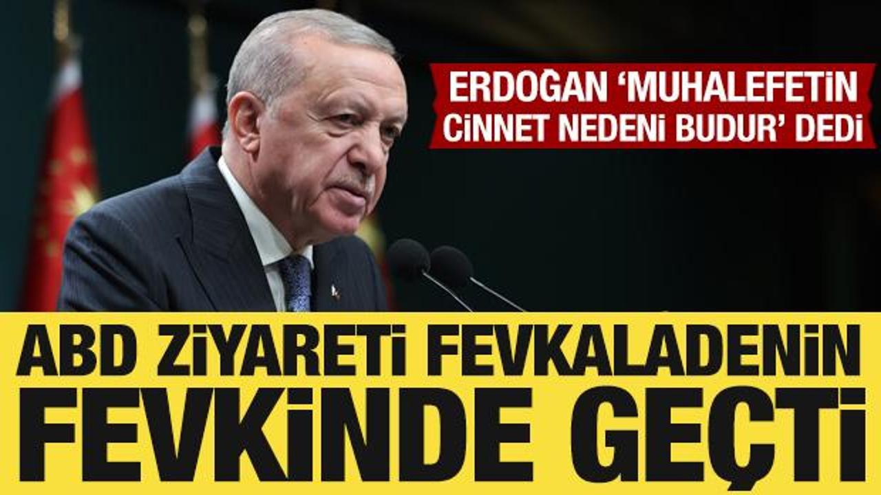Cumhurbaşkanı Erdoğan'dan Kabine Toplantısı sonrası önemli açıklamalar
