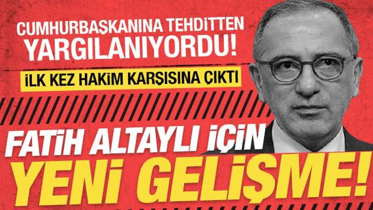 Fatih Altaylı'nın tutukluluk hali devam edecek!