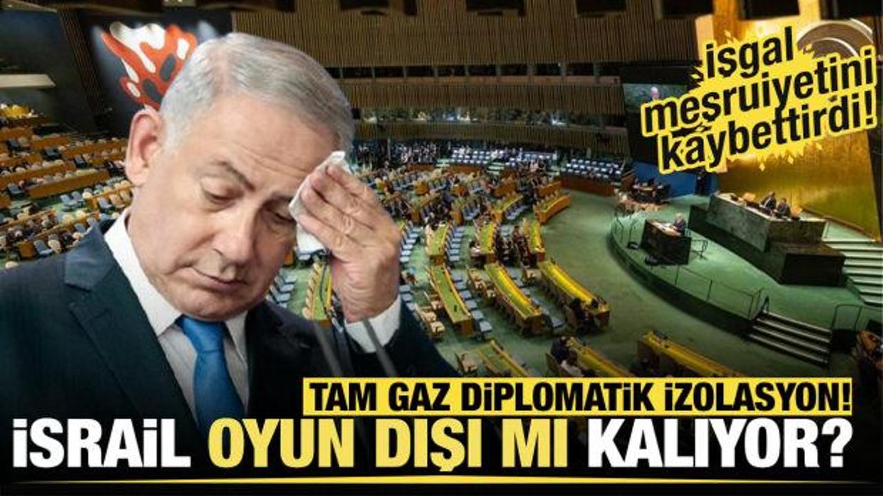 Filistin tanınıyor, katil İsrail yalnızlaşıyor