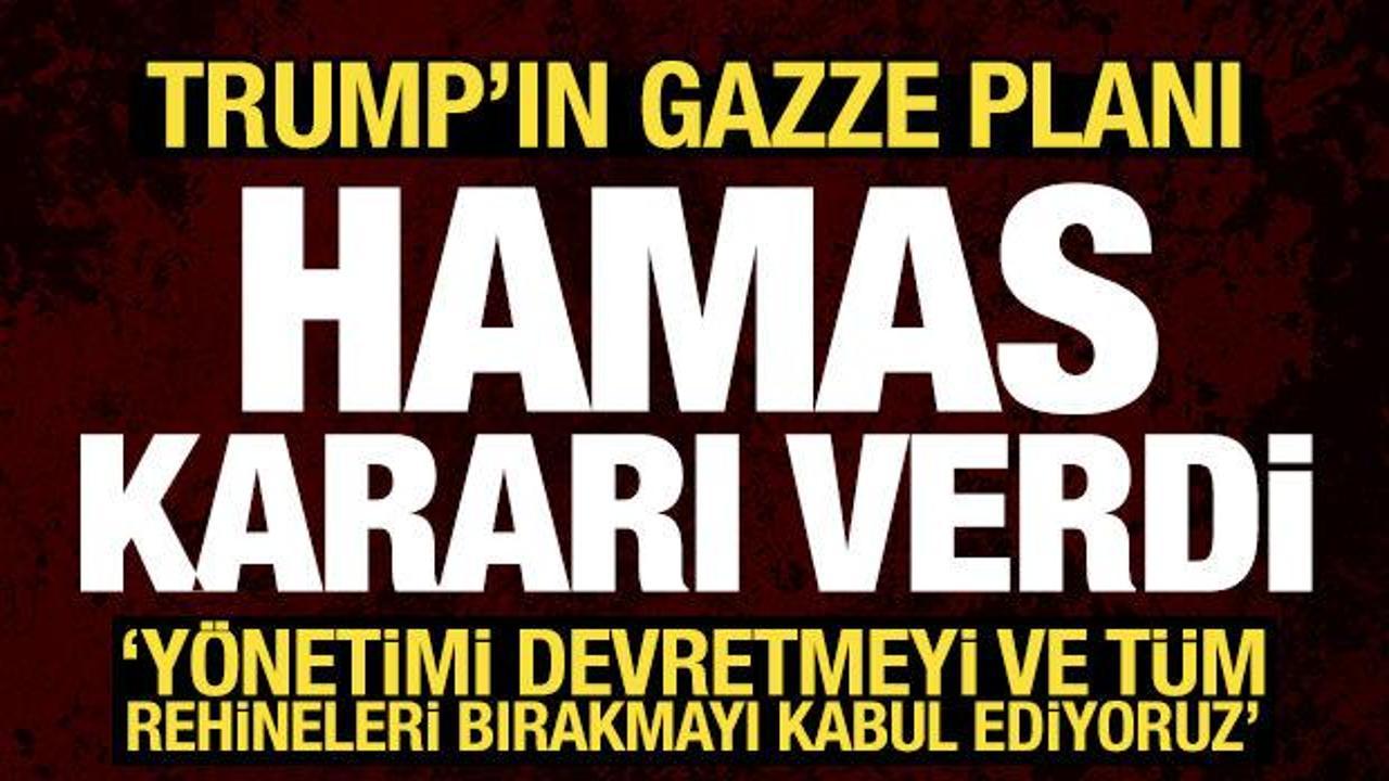 Hamas'tan Gazze planı açıklaması: Müzakereye hazırız, yönetimi devretmeyi kabul ediyoruz
