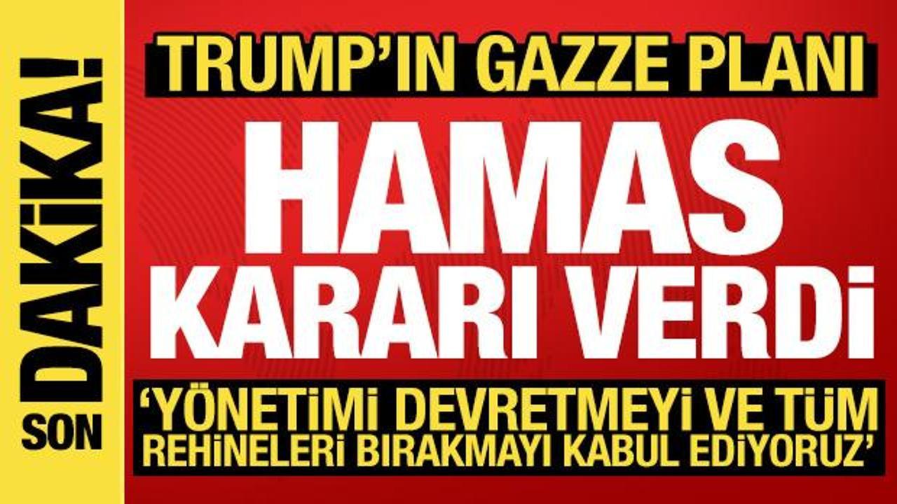 Hamas’tan Gazze planı açıklaması: Müzakereye hazırız, yönetimi devretmeyi kabul ediyoruz