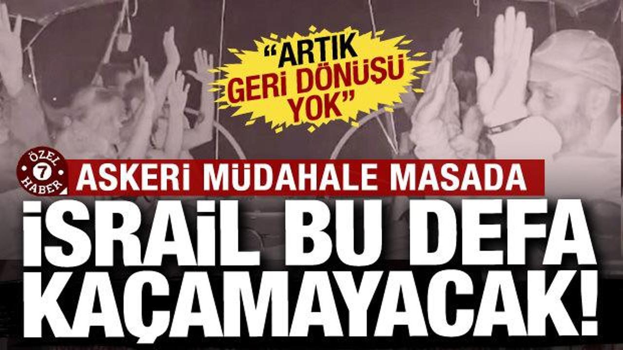 İsrail bu defa kaçamayacak: Sumud filosu saldırısı sonrası askeri müdahale masada!