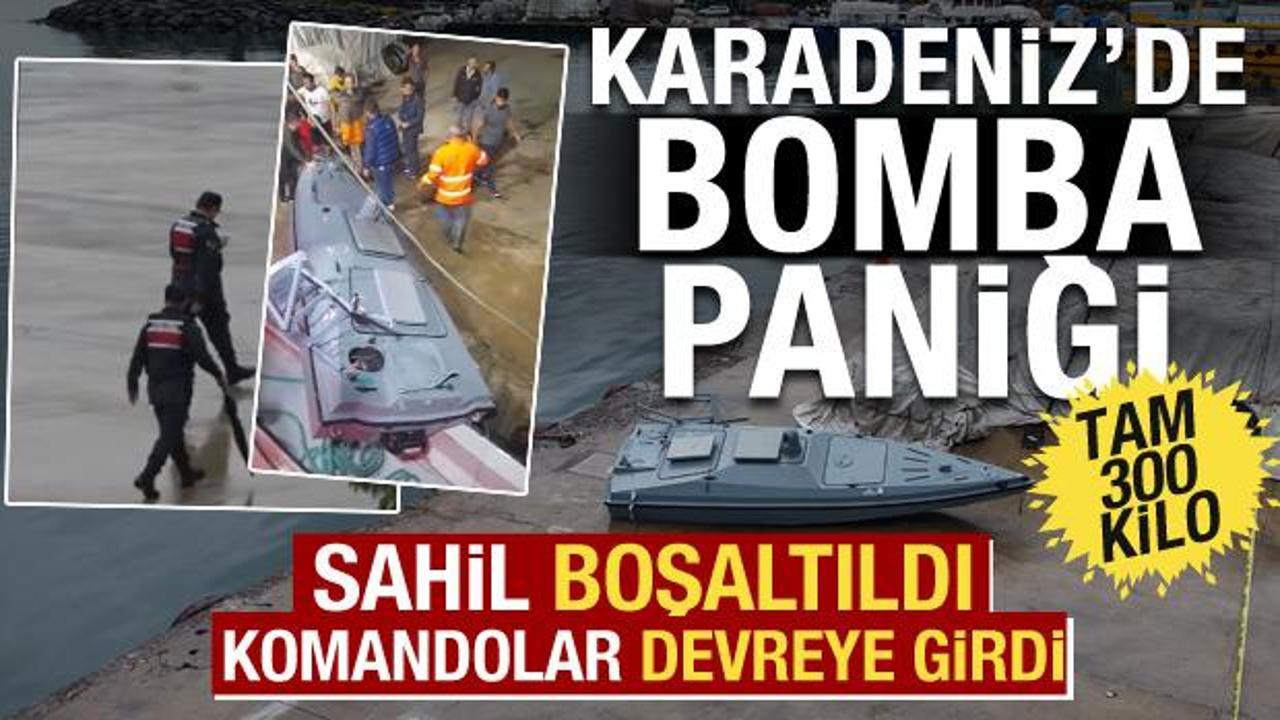 Karadeniz'de patlayıcı madde paniği! Balık&ccedil;ılar buldu, SAS komandoları harekete ge&ccedil;ti