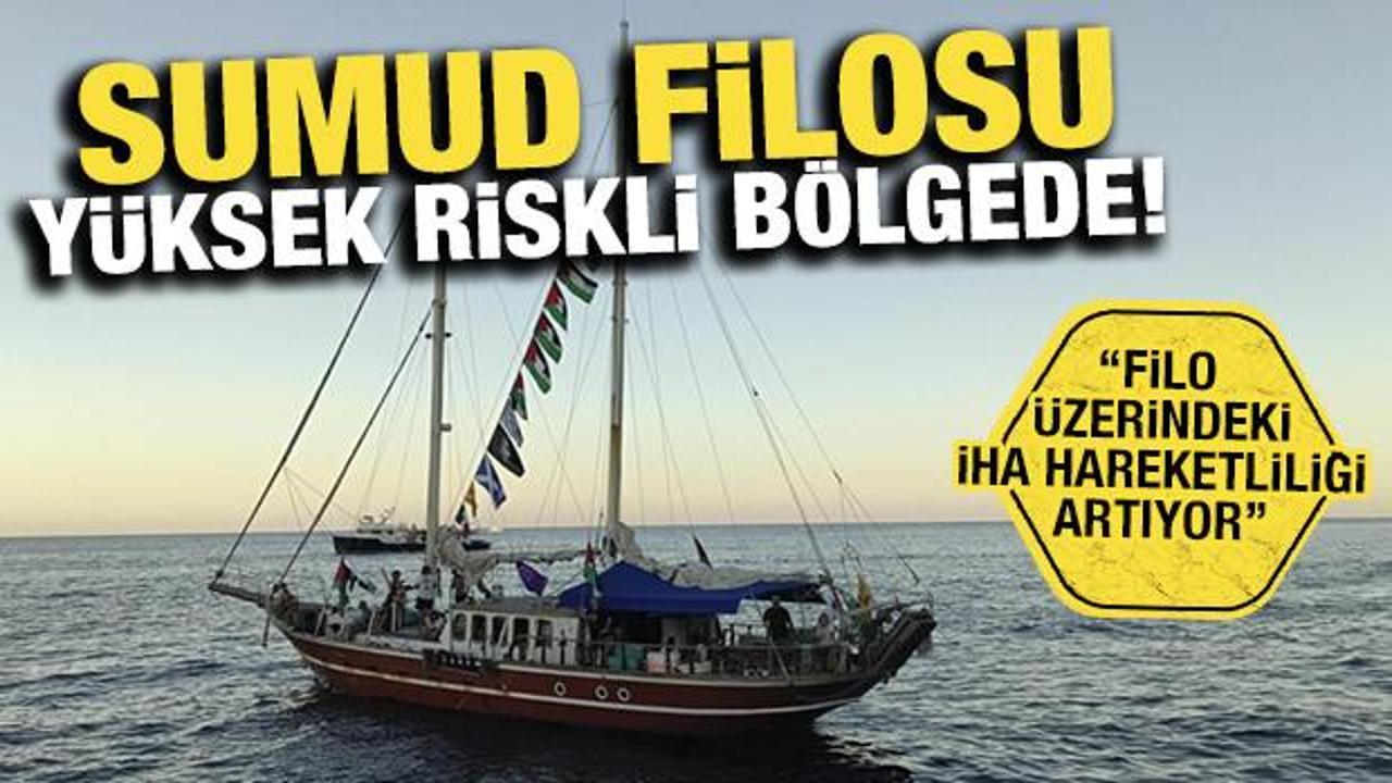 Küresel Sumud Filosu: Filo üzerindeki İHA hareketliliği artıyor