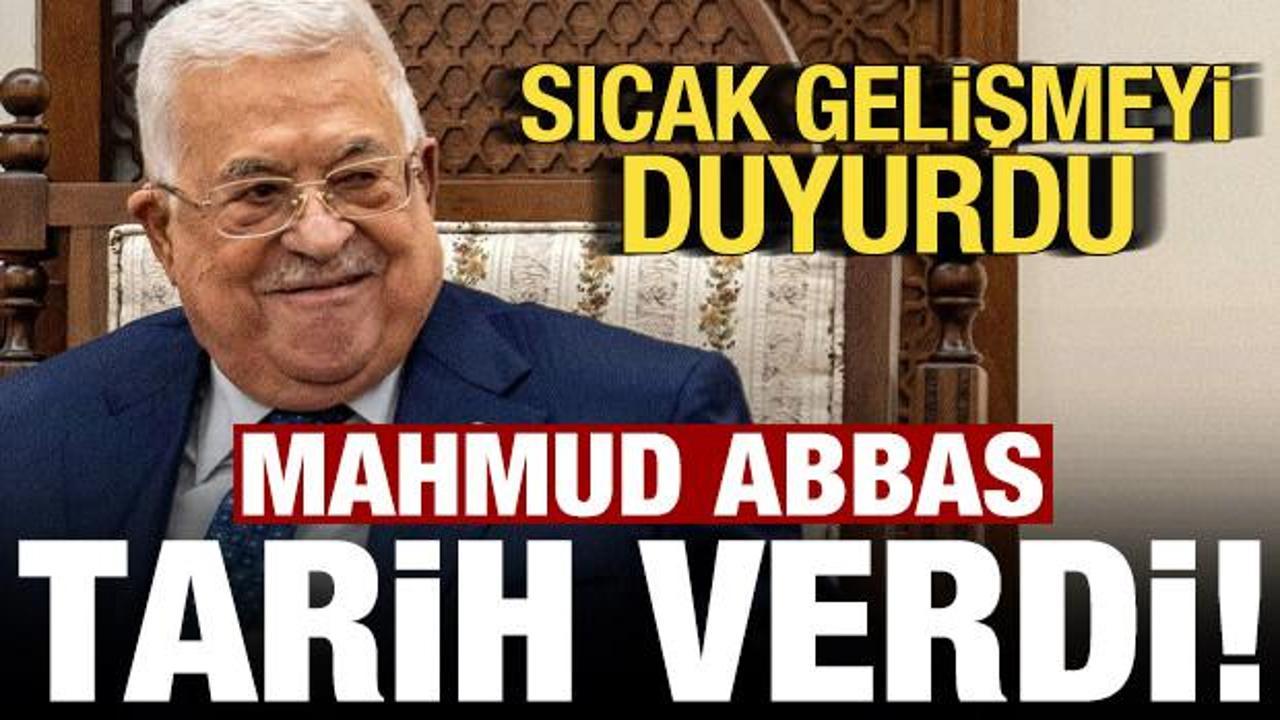 Mahmud Abbas: &Uuml;&ccedil; ay i&ccedil;inde ge&ccedil;ici anayasa hazırlanacak